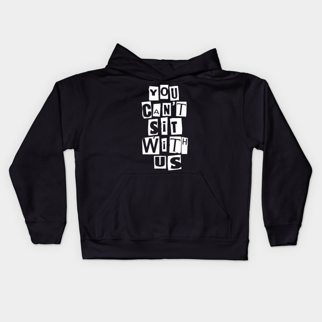 Sit With Us Kids Hoodie by InsomniackDesigns